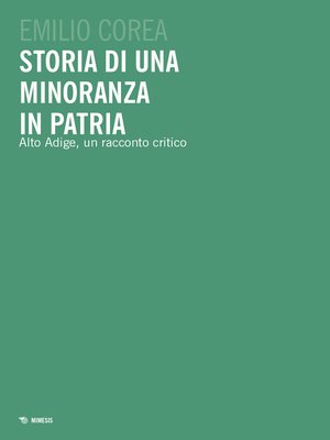 cover image of Storia di una minoranza in patria
